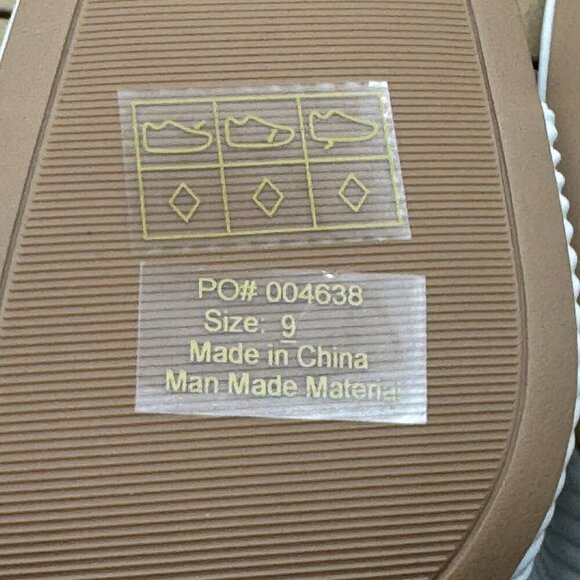 Tru Comfort Greer White Pleated High Heel Mules Square Toe Slip In Sandals 9 - Picture 7 of 9